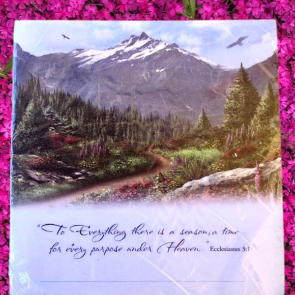 Inspirational Note Pad 100 Sheets Bible TO EVERYTHING THERE IS A SEASON New - Picture 10 of 11